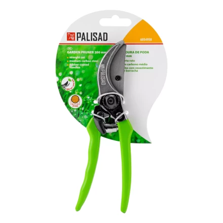 Секатор прямого реза Palisad, 200 мм, металлические обрезиненные рукоятки, 6054958 купить в Нягани