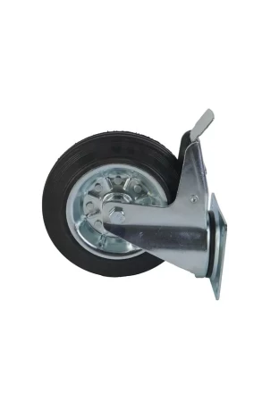 Колесо поворотное усиленное резина SRCB 80 200 мм с тормозом 1027198 купить в Нягани