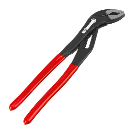 Клещи переставные 300 мм Matrix 17927, кнопочный механизм, хром-ванадий, обливные рукоятки купить в Нягани