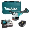 Аккумуляторная углошлифовальная машина Makita DGA504RT (1* АКБ 5Ач, ЗУ) купить в Нягани