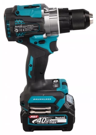 Аккумуляторная дрель-шуруповерт Makita XGT DF001GD201 купить в Нягани