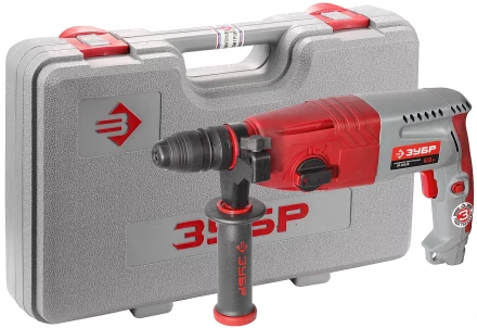 Перфоратор ЗУБР, SDS-plus, БЗП , 650 Вт, кейс ЗП-650ЭК купить в Нягани