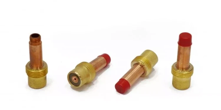 Держатель цанги с газовой линзой (GasLens) для аргонодуговой горелки TIG17-18-26 d 3.2мм купить в Нягани