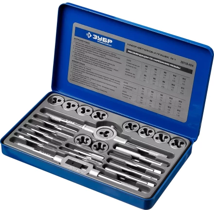 Наборы метчиков и плашек сталь Р6М5 серия ПРОФЕССИОНАЛ купить в Нягани