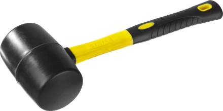 Киянка STAYER &quot;PROFESSIONAL&quot; резиновая ЧЕРНАЯ, с фиберглассовой ручкой, 900г 2054-90 купить в Нягани