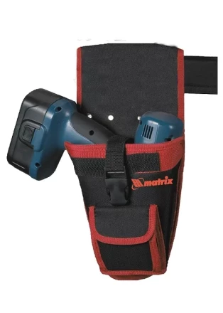 Кобура для шуруповерта с карманом для бит и сверл MATRIX 90243 купить в Нягани