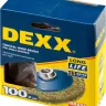 DEXX. Щетка коническая для УШМ, витая стальная латунированная проволока 0,3мм, 100ммхМ14 35105-100 купить в Нягани