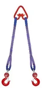 Строп текстильный двухветвевой 2СТ 8 т L=6 м SF7 180 мм Звено РТ-3 купить в Нягани