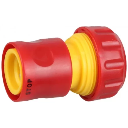 Соединитель GRINDA с автостопом, из ударопрочной пластмассы, 3/4&quot; 8-426330_z01 купить в Нягани