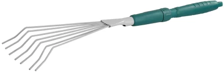 Грабли веерные мини 7 круглых зубцов, коннекторная система C-S, 59см 4205-53611 Ф купить в Нягани