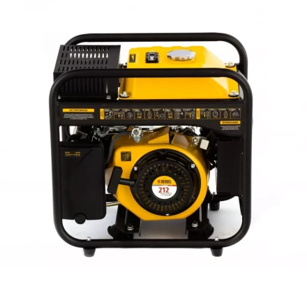 Генератор инверторный GT-2500iF, 2.5 кВт, 230 В, бак 5 л, открытый корпус, ручной старт Denzel 94704 купить в Нягани