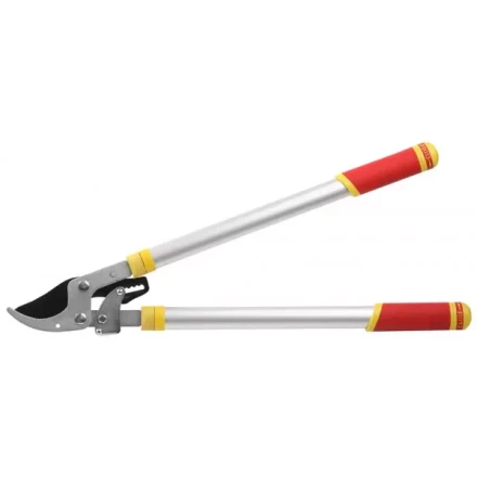 Сучкорез GRINDA с тефлоновым покрытием, алюминиевые телескопические ручки, двухрычажный храповый механизм, 700-980мм 8-424391_z01 купить в Нягани