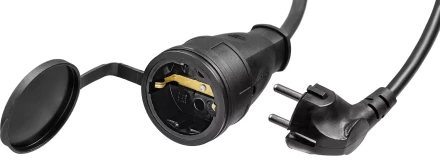 ЗУБР КГ-325-Ш, КГ, 3 х 2.5 мм2, 20 м, IP44, 4000 Вт, силовой удлинитель-шнур, Профессионал (55017-20) купить в Нягани