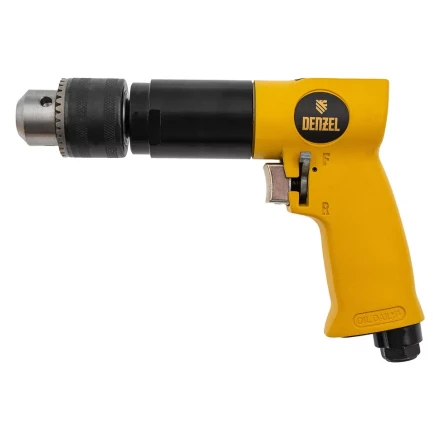 Пневматическая дрель Denzel 57478 PD500, 500 об/мин, 114 л/мин, 13 мм купить в Нягани