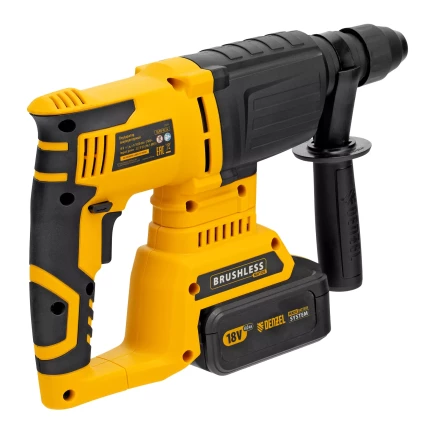 Перфоратор аккумуляторный BLRH-IB-26 Li-Ion, 18 В Denzel 26701 купить в Нягани