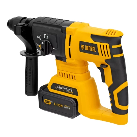 Перфоратор аккумуляторный BLRH-IB-26 Li-Ion, 18 В Denzel 26701 купить в Нягани