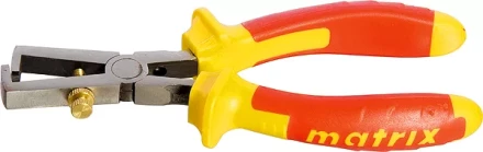 Клещи для снятия изоляции Insulated, 160мм, двухкомпонентные рукоятки MATRIX PROFESSIONAL 17717 купить в Нягани
