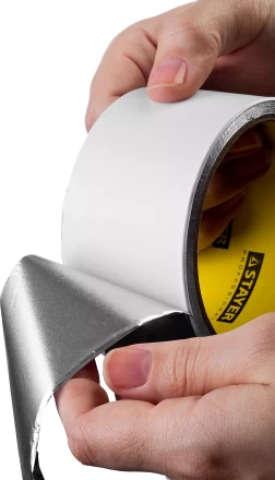 Алюминиевая лента, STAYER Professional 12268-75-50, до 120°С, 50мкм, 75мм х 50м 12268-75-50 купить в Нягани