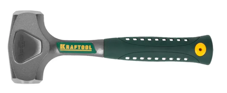Кувалда KRAFTOOL "AutoKraft" цельнокованая, маслобензостойкая виброгасящая эргономичная рукоятка, № 2, 1500г 20071-2 купить в Нягани