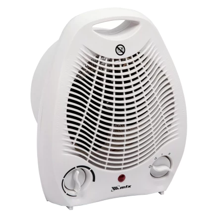 Тепловентилятор электрический, спиральный MTX FHS-2000, 3 режима, вентилятор, нагрев 1000/2000 Вт, 96413 купить в Нягани