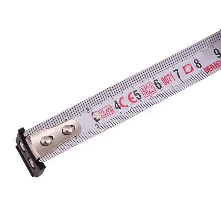 Рулетка Denzel 3м х 16мм, двухкомп. корпус, магнитный обрезиненный зацеп, 31530 купить в Нягани