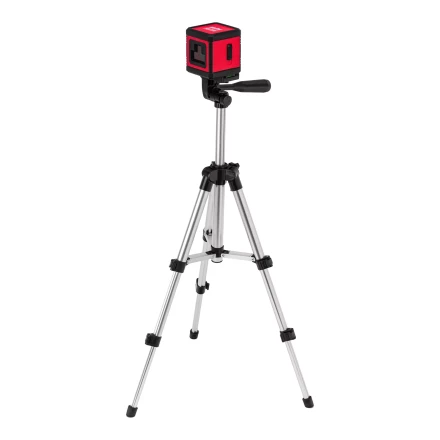 Лазерный уровень MTX XQB RED Pro SET, 10 м, красный луч, батарейки, штатив 350185 купить в Нягани