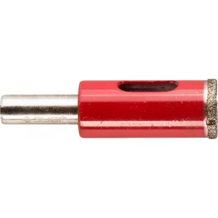 Сверло ЗУБР алмазное трубчатое по кафелю, керамике, зерно 60, 14мм 29850-14 купить в Нягани