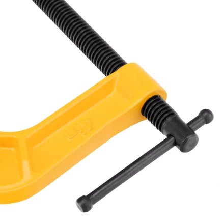 Струбцина G-образная Denzel, усиленная, 100 мм, 20643 купить в Нягани