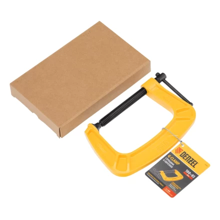 Струбцина G-образная Denzel, усиленная, 100 мм, 20643 купить в Нягани