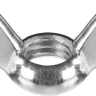Гайка ЗУБР "МАСТЕР" барашковая, DIN 315, оцинкованная, M4, 5кг 303730-04 купить в Нягани