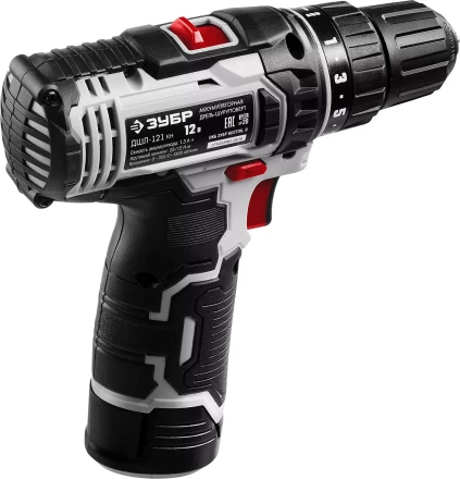 Дрель-шуруповерт 2 АКБ ДШЛ-121 КН серия СТАНДАРТ купить в Нягани