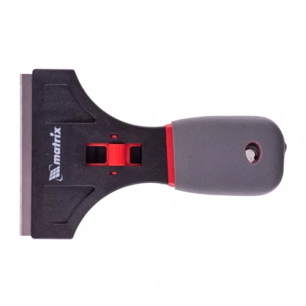 Скребок с обрезиненной рукояткой выдвижное сменное лезвие Matrix 79548 купить в Нягани