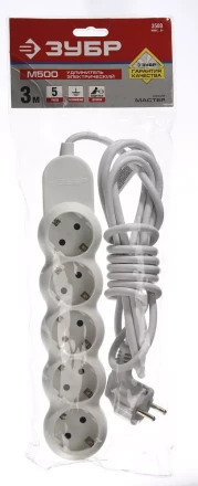 Удлинители электрические М500 5 гнезд серия МАСТЕР купить в Нягани