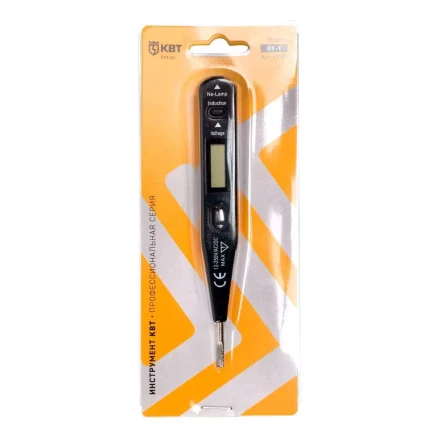 Отвертка индикаторная КВТ ОТ-1 с дисплеем (87283) купить в Нягани