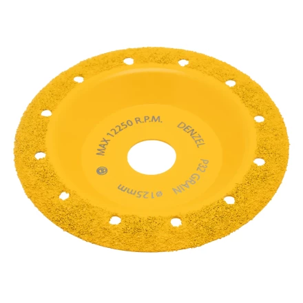 Чашка твёрдосплавная зачистная,125 мм, Наклонная, мелкое зерно #32// Denzel 72979 купить в Нягани