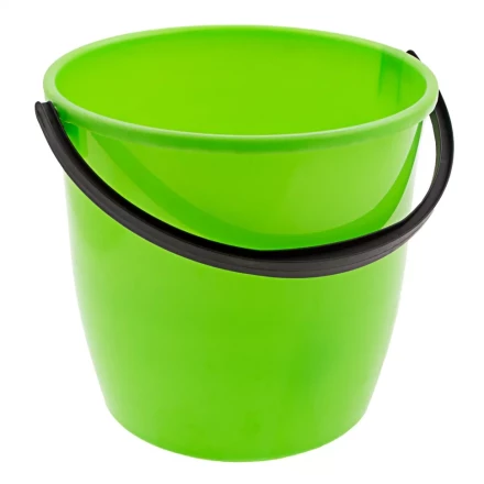 Ведро пластмассовое круглое 13 л, с крышкой, Light Elfe 92940 купить в Нягани