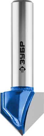 ЗУБР 15.8 x 16 мм, угол 90° мм, фреза пазовая галтельная V-образная, Профессионал (28752-15.8) купить в Нягани