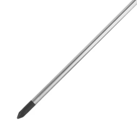 Отвертка PZ0x75 мм, CrV, трехкомпонентная рукоятка Denzel 12203 купить в Нягани