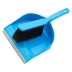 Набор: совок с кромкой 330 x 225 мм и щетка-сметка 285 мм, голубой, Home Palisad 933105 купить в Нягани