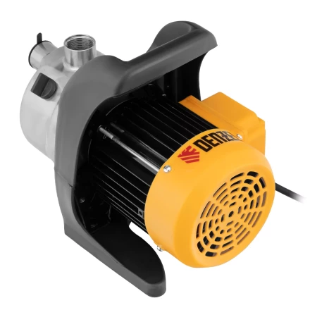 Садовый поверхностный насос Denzel GPL800Х 97302, 800 Вт, 3200 л/ч, подъем 42 м, нержавейка купить в Нягани