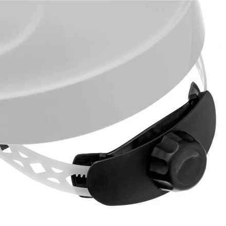 Каска защитная ударопрочная Denzel 89204, ABS/PC, плавная регулировка, модель «Форвард» (К-05),белая купить в Нягани