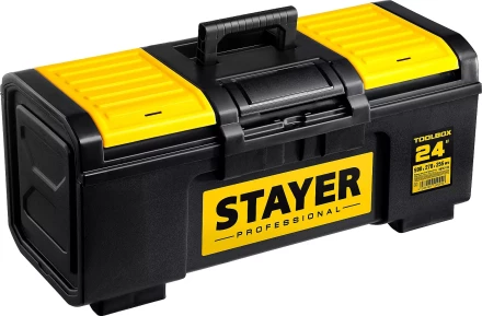 Ящик для инструмента &quot;TOOLBOX-24&quot; пластиковый, STAYER Professional 38167-24 купить в Нягани