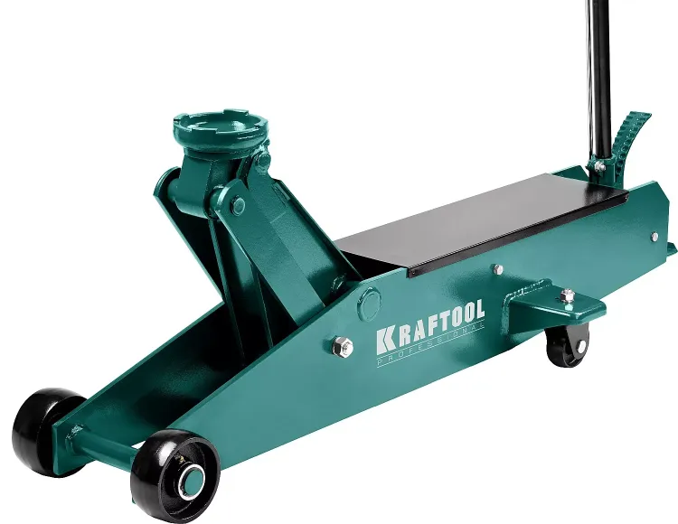 Домкрат гидравлический подкатной "High-Lift", удлиненный, 10т, 160-560мм, KRAFTOOL 43455-10 43455-10 купить в Нягани