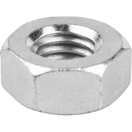 Гайка ЗУБР &quot;МАСТЕР&quot; шестигранная ГОСТ 5927-70, класс прочности 6, оцинкованная,  M10, 5кг 303550-10 купить в Нягани