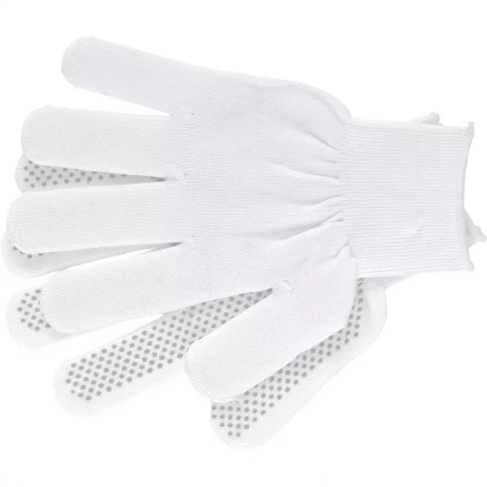 Перчатки нейлон ПВХ точка 13 класс белые XL Россия 67847 купить в Нягани