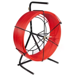 Протяжка-стеклопруток FGP-6/50MK красная КВТ