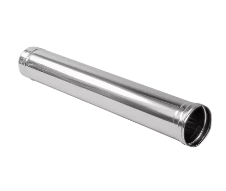 Труба отвода отраб. газов  из нерж.стали 1 м(диаметр 120 мм) для теплогенераторов BALLU EC, VERTIGO купить в Нягани