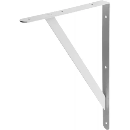 Уголок-кронштейн STAYER &quot;MASTER&quot;, усиленный, 400х280х30х4мм, белый 37423-1 купить в Нягани