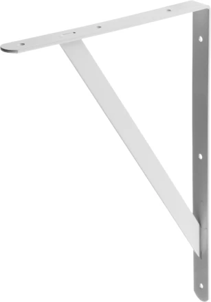 Уголок-кронштейн STAYER &quot;MASTER&quot;, усиленный, 400х280х30х4мм, белый 37423-1 купить в Нягани