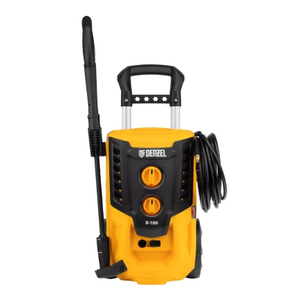 Моечная машина высокого давления Denzel R-180 58238, 2200 Вт, 180 бар, 380 л/ч, колесная купить в Нягани
